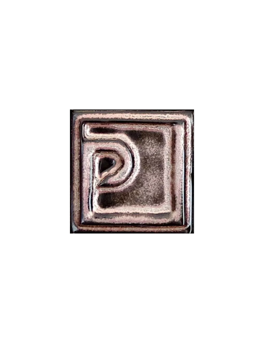 ÉMAIL FAÏENCE À EFFET AVENTURINE SS PLB BRIL. LUSTRE POURPRE E21017