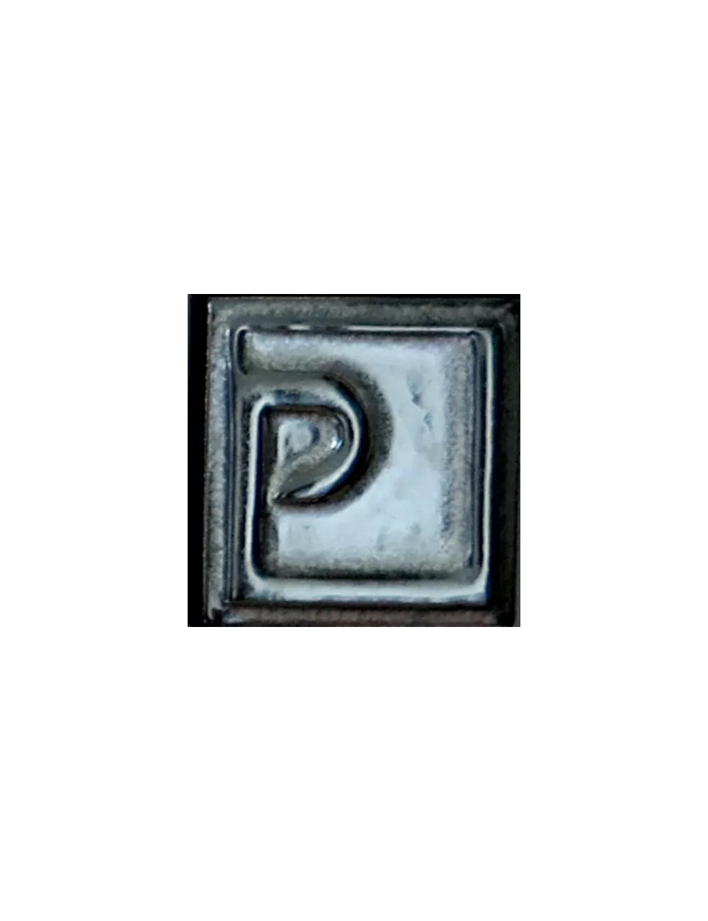ÉMAIL FAÏENCE À EFFET AVENTURINE SS PLB BRIL. SATINÉ NOIR E21017/46