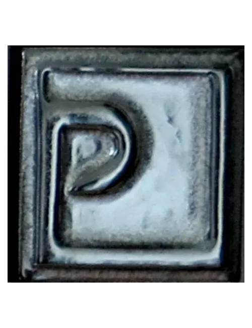 ÉMAIL FAÏENCE À EFFET AVENTURINE SS PLB BRIL. SATINÉ NOIR E21017/46