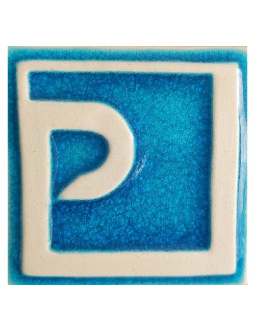 ÉMAIL FAÏENCE TRANSPARENT GROSSE ÉPAISSEUR BLEU AIGUE-MARINE GE408