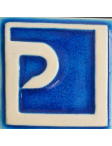 ÉMAIL FAÏENCE TRANSPARENT GROSSE ÉPAISSEUR BLEU AZAFATA GE411