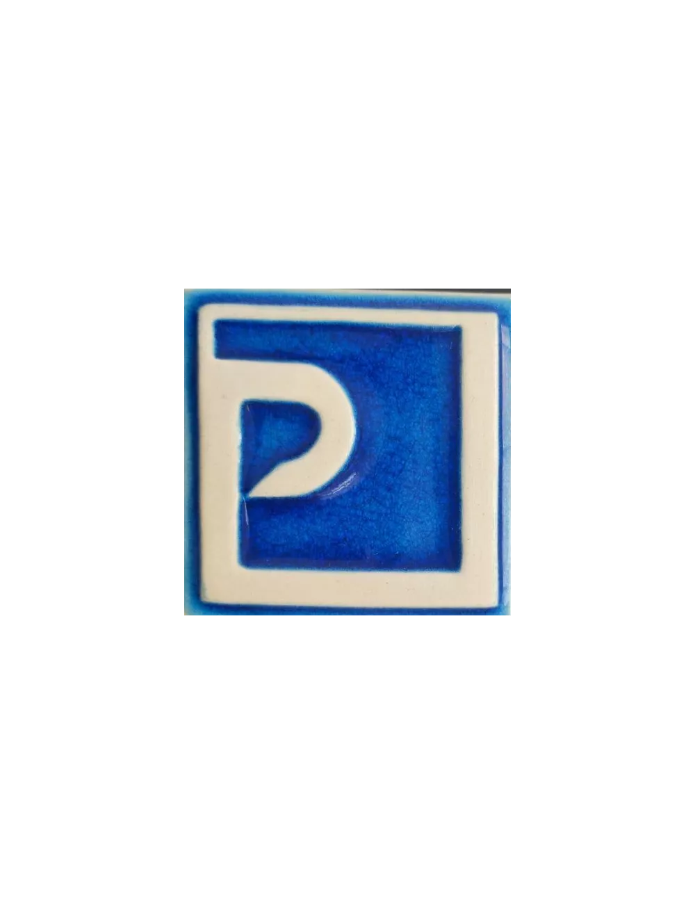 ÉMAIL FAÏENCE TRANSPARENT GROSSE ÉPAISSEUR BLEU AZAFATA GE411