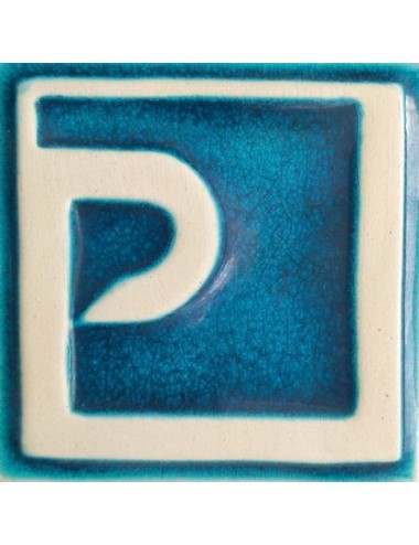 ÉMAIL FAÏENCE TRANSPARENT GROSSE ÉPAISSEURBLEU PETROLE GE409