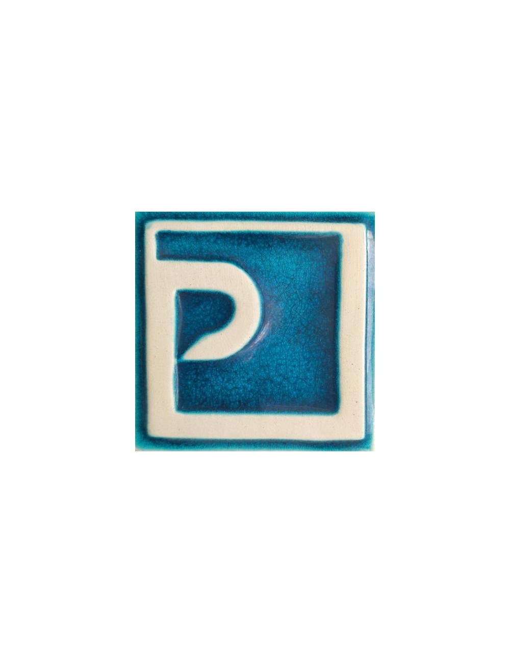 ÉMAIL FAÏENCE TRANSPARENT GROSSE ÉPAISSEURBLEU PETROLE GE409