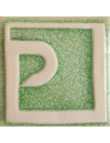 ÉMAIL FAÏENCE TRANSPARENT GROSSE ÉPAISSEUR VERT D EAU GE406