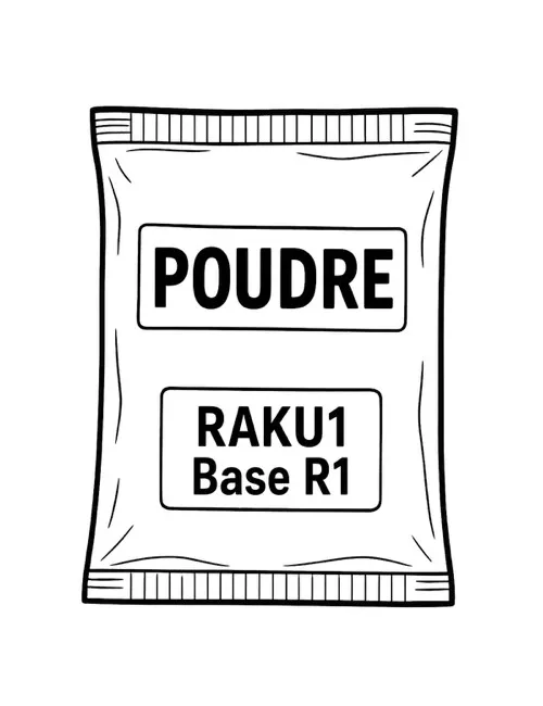 ÉMAIL FAÏENCE & RAKU BASE R1