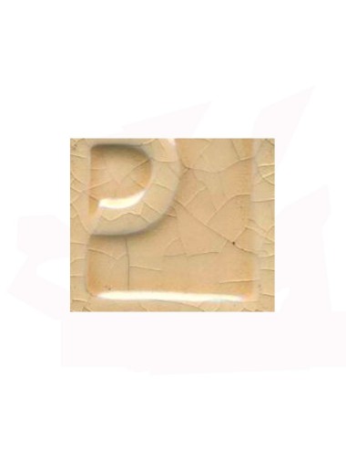 ÉMAIL FAÏENCE & RAKU CRAQUELÉ BEIGE M6189 