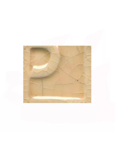 ÉMAIL FAÏENCE & RAKU CRAQUELÉ BEIGE M6189