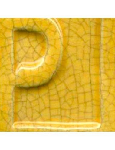 ÉMAIL FAÏENCE & RAKU CRAQUELÉ ORANGE  5678