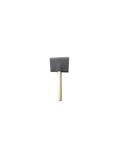PINCEAU MOUSSE MANCHE BOIS L.75 MM