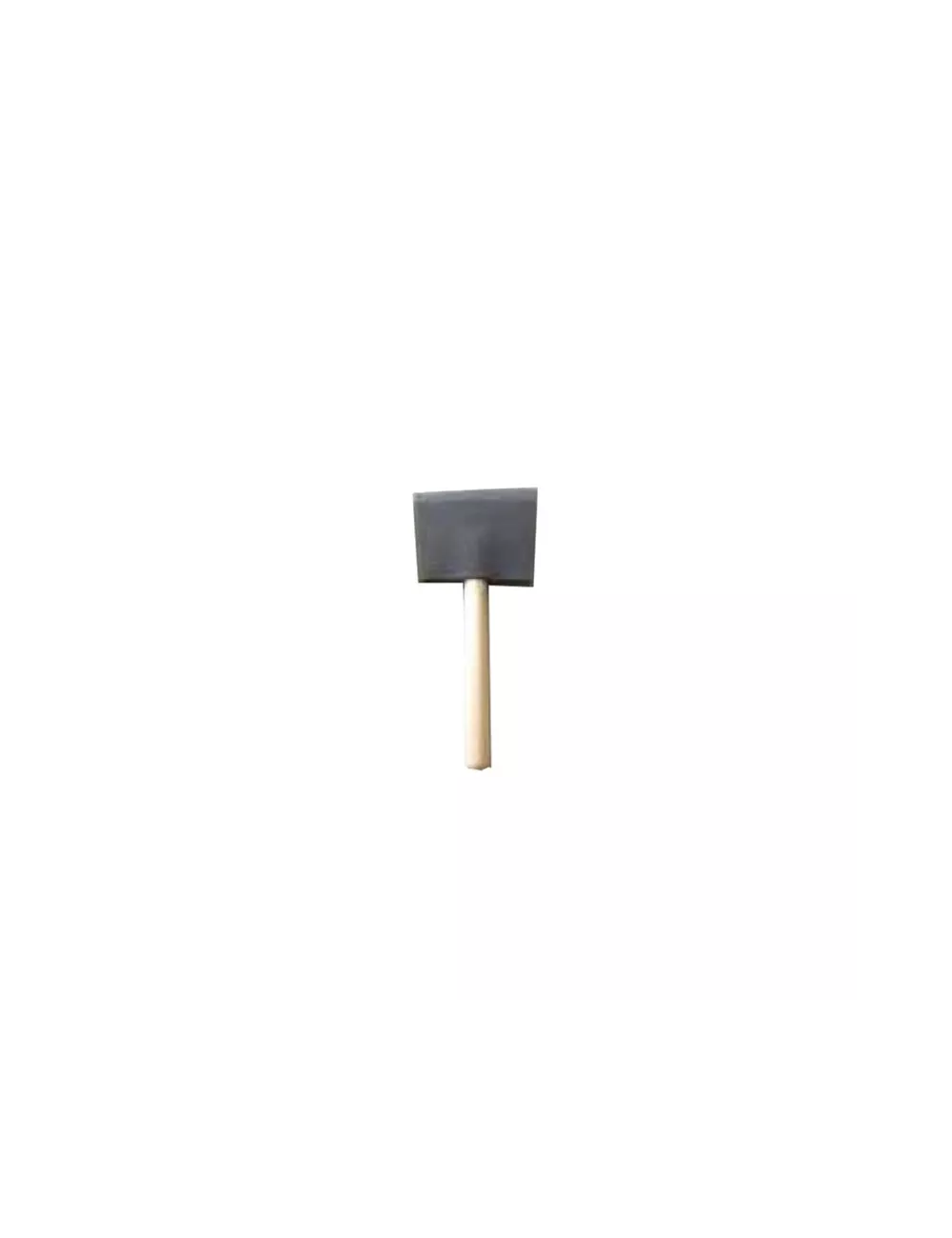 PINCEAU MOUSSE MANCHE BOIS L.75 MM
