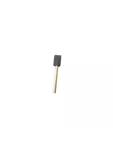 PINCEAU MOUSSE MANCHE BOIS L.25 MM