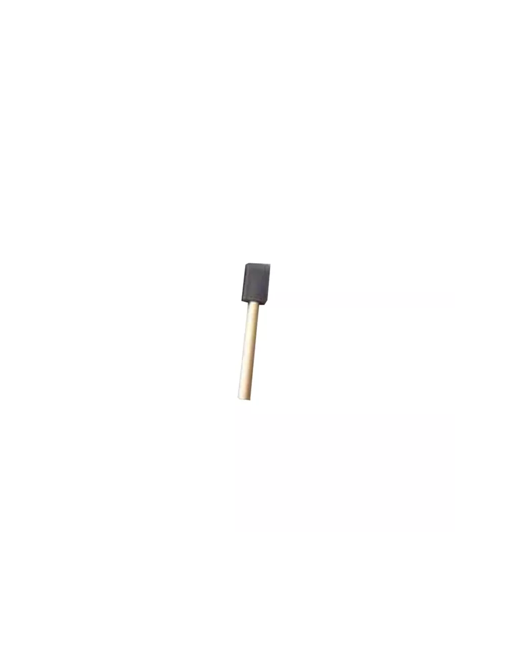PINCEAU MOUSSE MANCHE BOIS L.25 MM