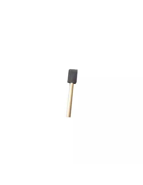 PINCEAU MOUSSE MANCHE BOIS L.25 MM