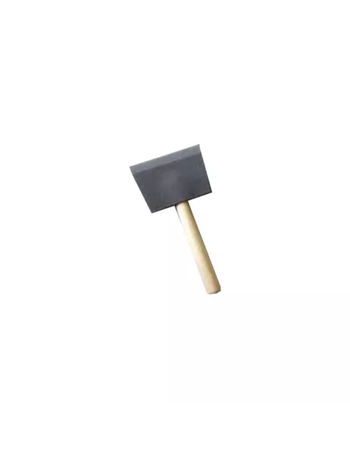 PINCEAU MOUSSE MANCHE BOIS L.100 MM
