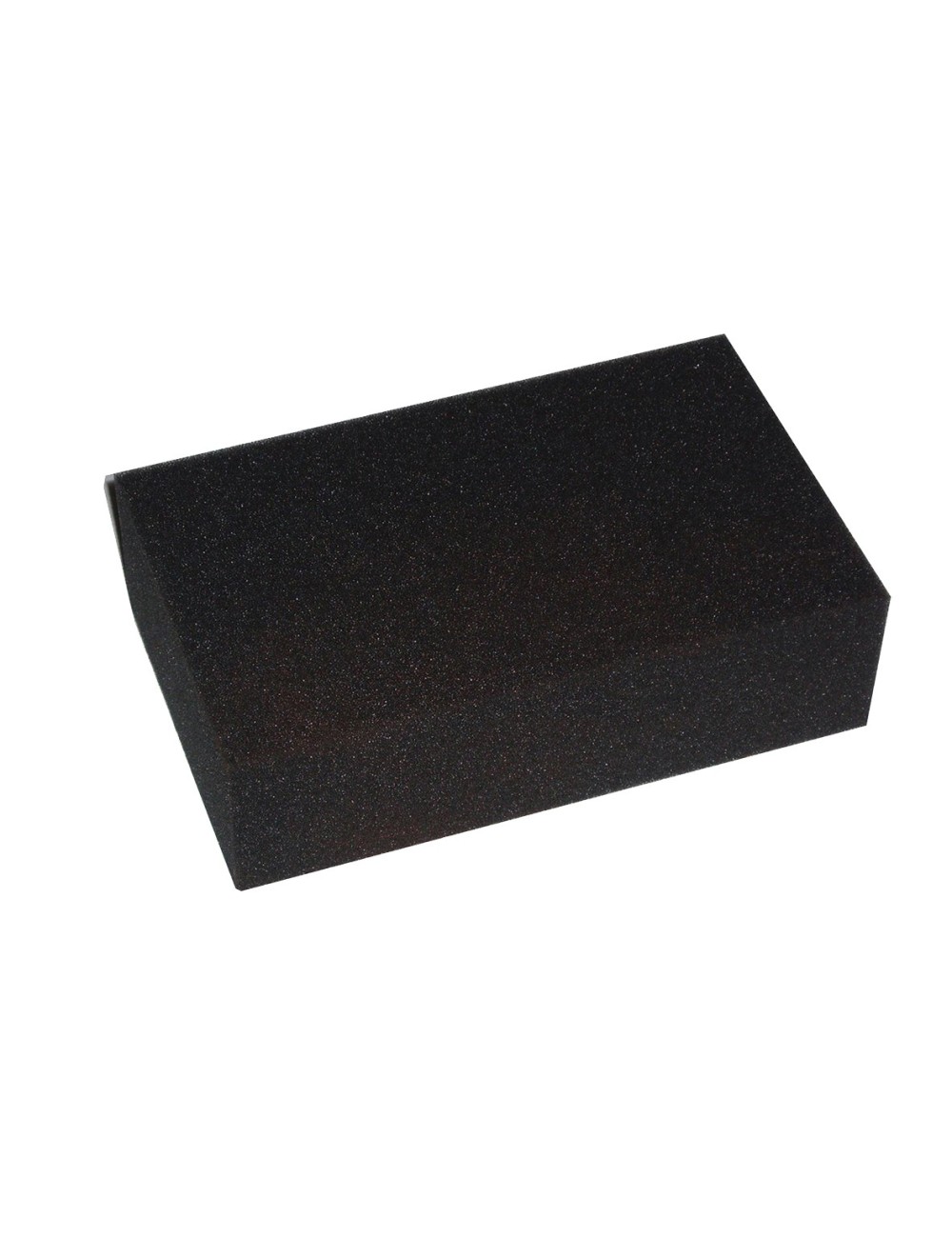 EPONGE RECTANGULAIRE 145X95X45 mm NOIR GRAIN FIN