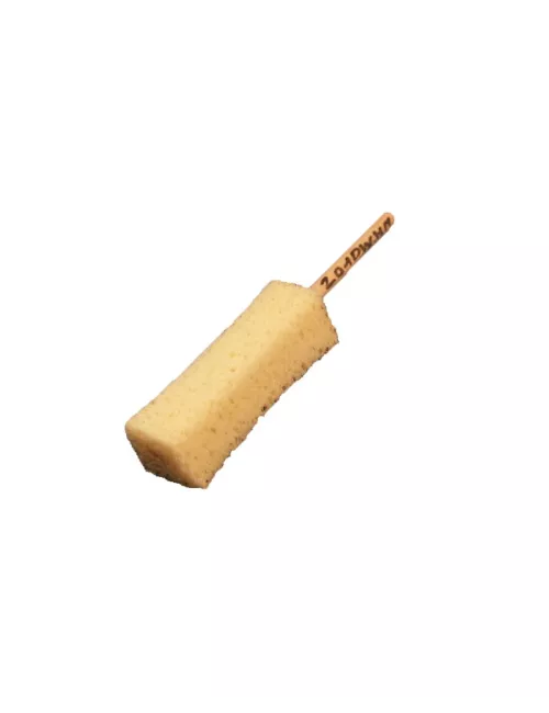 EPONGE MANCHE BOIS DOUBLE CONE H LA + PETITE 20 MM L 89 MM