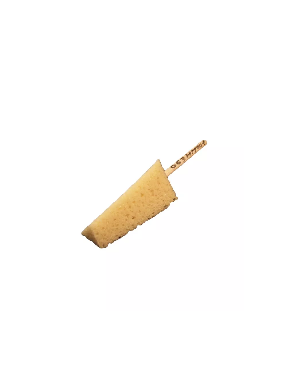EPONGE MANCHE BOIS CONIQUE TRIANGULAIRE H LA + PETITE 25 MM L 89 MM