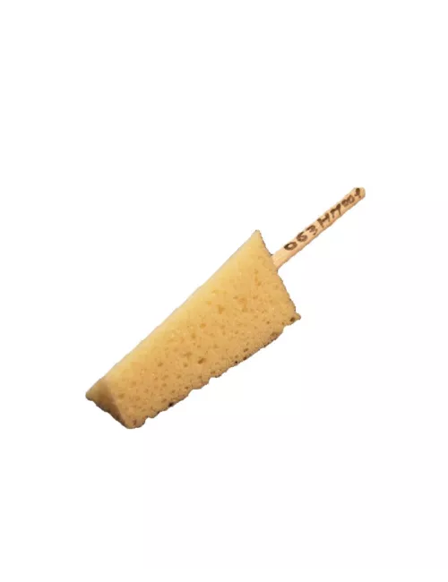 EPONGE MANCHE BOIS CONIQUE TRIANGULAIRE H LA + PETITE 25 MM L 89 MM