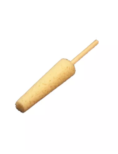 EPONGE MANCHE BOIS CONIQUE DIAM LE + PETIT  14 MM L 89 MM