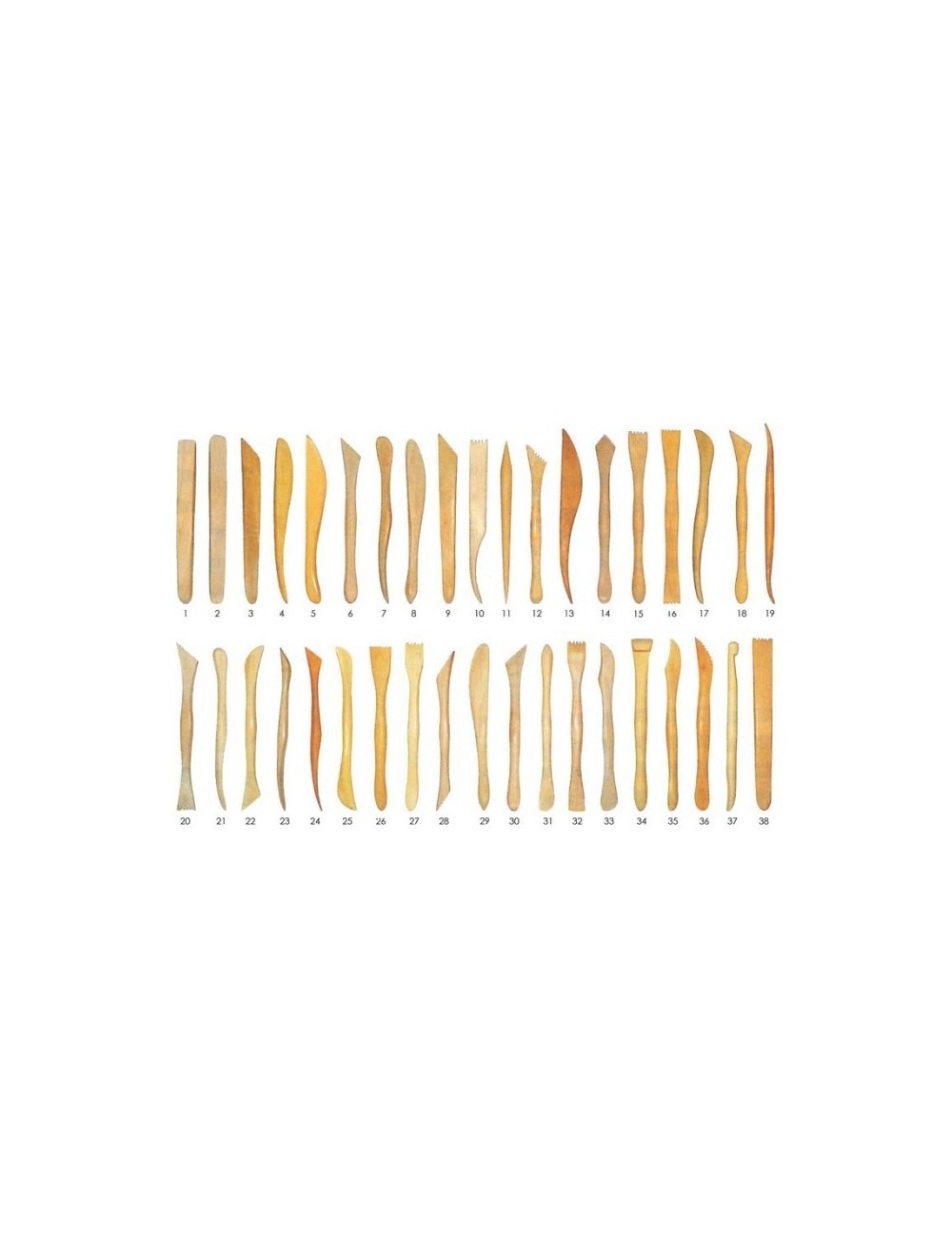 EBAUCHOIR BOIS 16 CM - UNITE