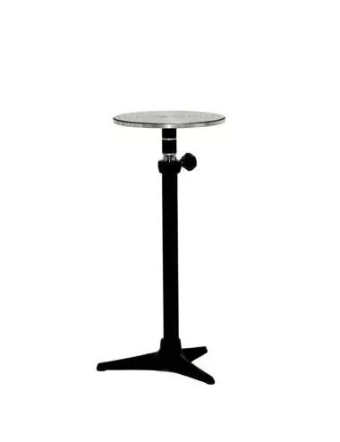 Tournette ou selette sur pied de diamètre 240 mm pour potiers Hauteur réglable de 770 à 1200 mm