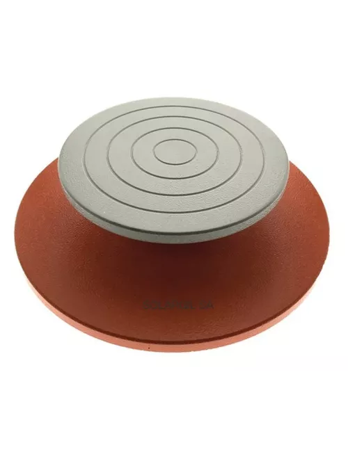 TOURNETTE ACIER REVERSIBLE ø 300 ET 220 MM H 60 MM