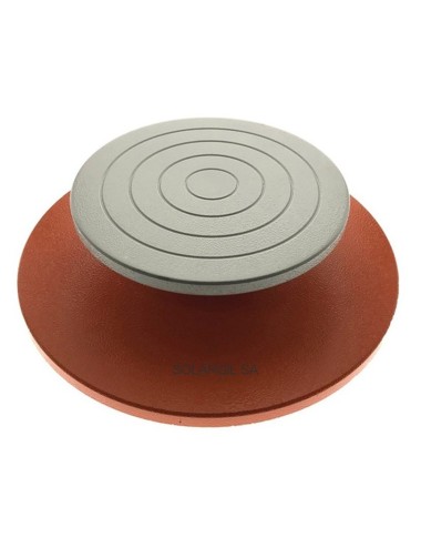 TOURNETTE ACIER REVERSIBLE ø 220 ET 150 MM H 60 MM