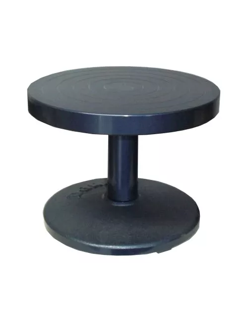 TOURNETTE DE TABLE LOURDE Diam. 25 cm H. 19 cm