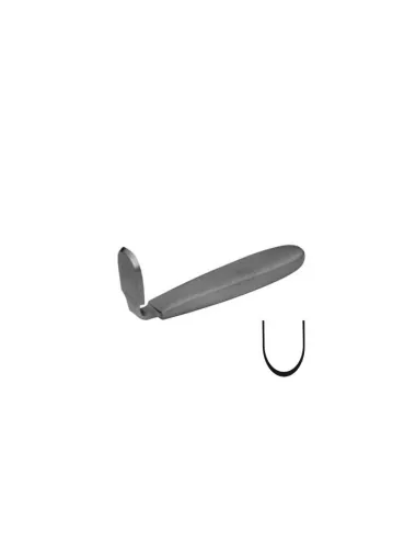 Tournasin TT4513 en inox embout rond