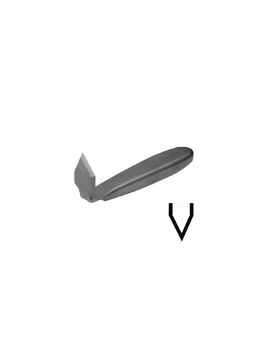 Tournasin TT4512 en inox embout triangulaire double