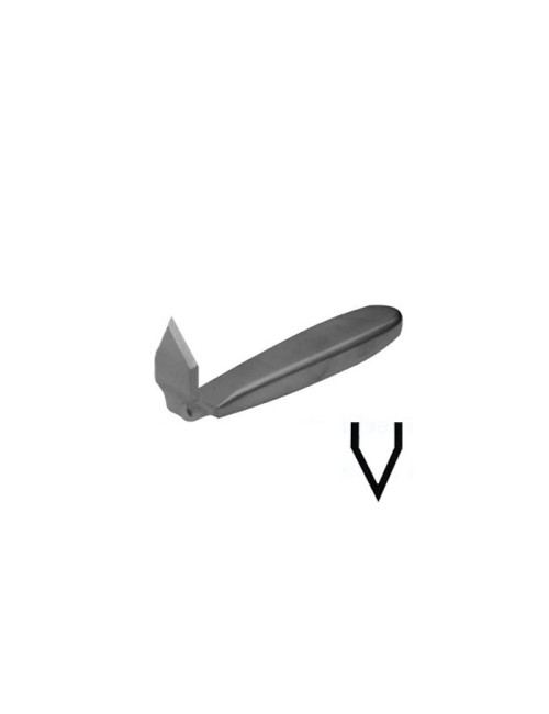 TOURNASIN INOX POINTE TRIANGLE DOUBLE