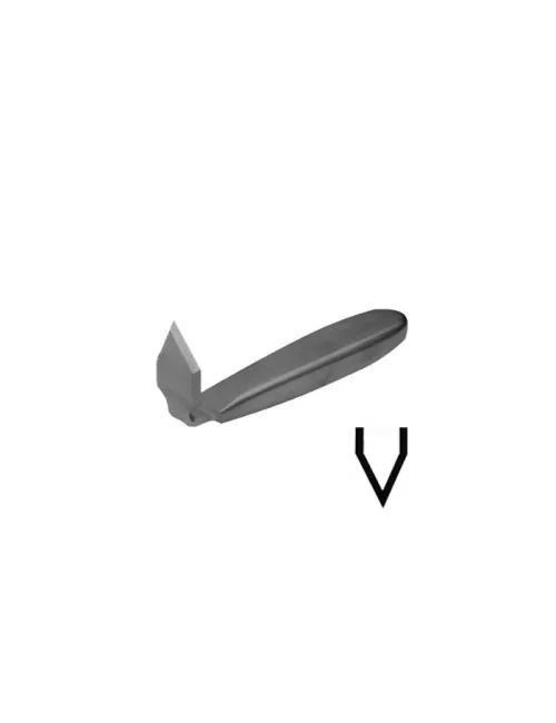 TOURNASIN INOX POINTE TRIANGLE DOUBLE