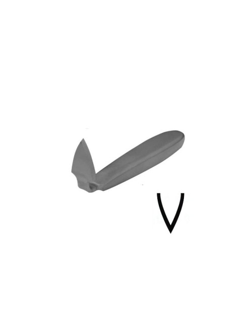 TOURNASIN INOX POINTE TRIANGLE ARC