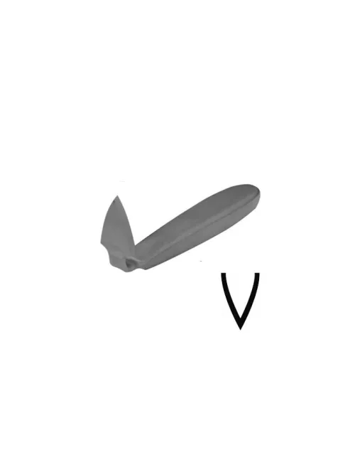 TOURNASIN INOX POINTE TRIANGLE ARC