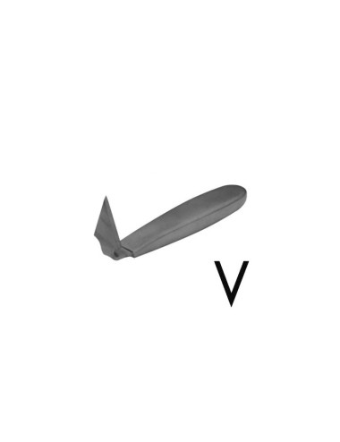 TOURNASIN INOX POINTE TRIANGULAIRE