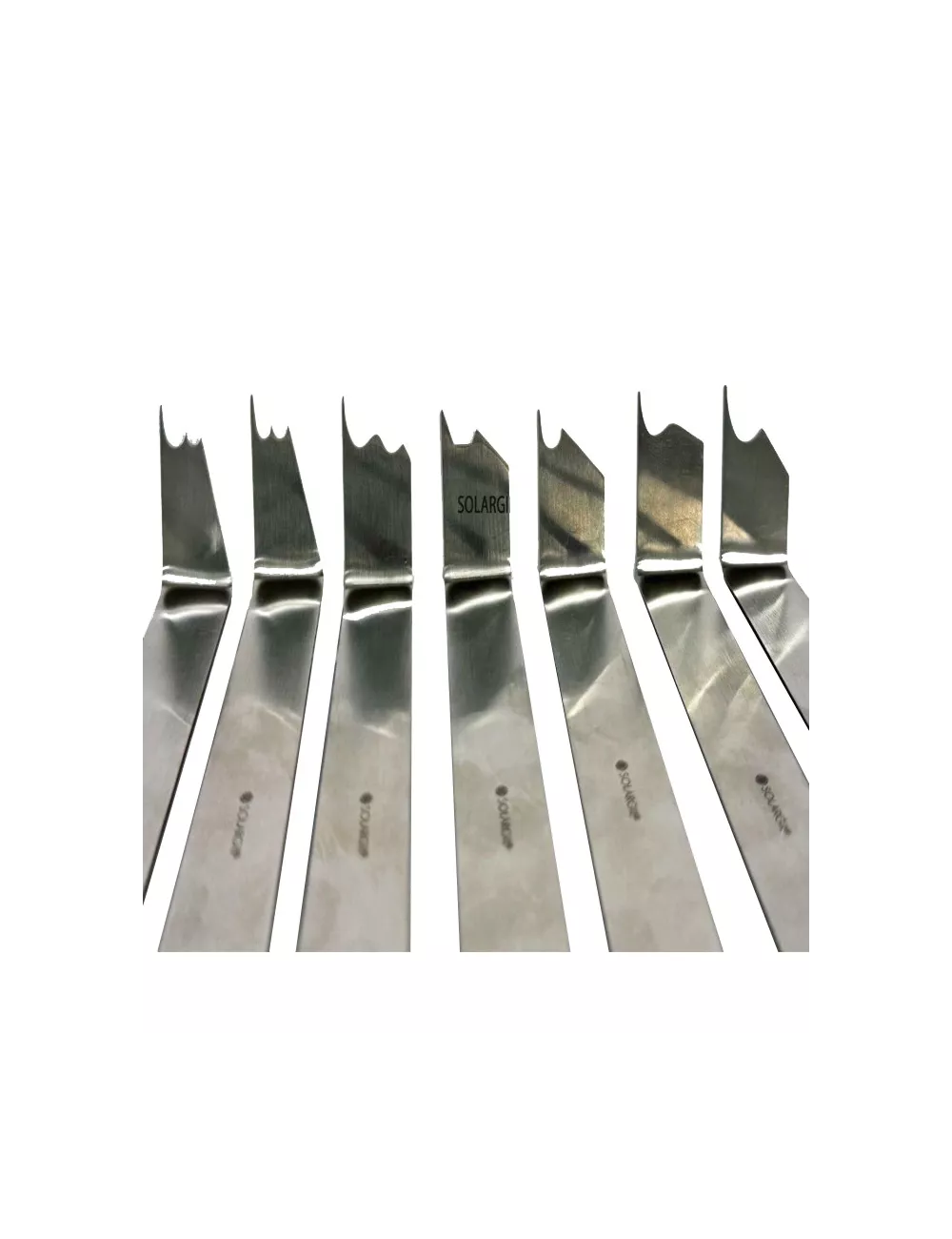 SET DE 7 TOURNASINS INOX AVEC PROFIL