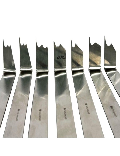 SET DE 7 TOURNASIN INOX AVEC PROFIL