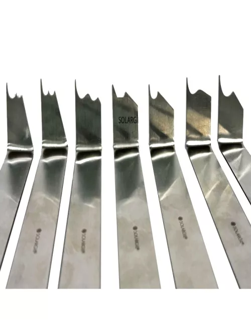 SET DE 7 TOURNASINS INOX AVEC PROFIL