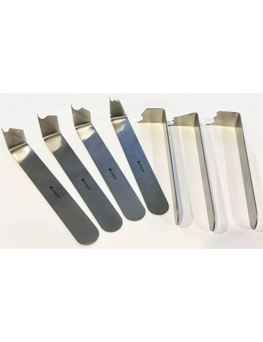 SET DE 7 TOURNASINS INOX AVEC PROFIL