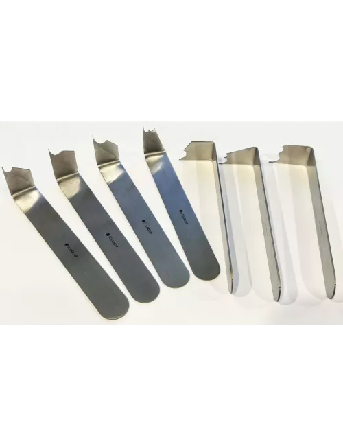 SET DE 7 TOURNASINS INOX AVEC PROFIL