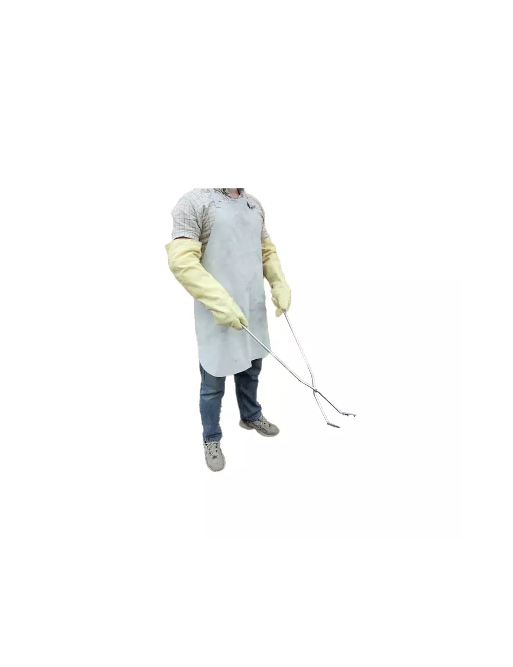 TABLIER EN CUIR POUR RAKU