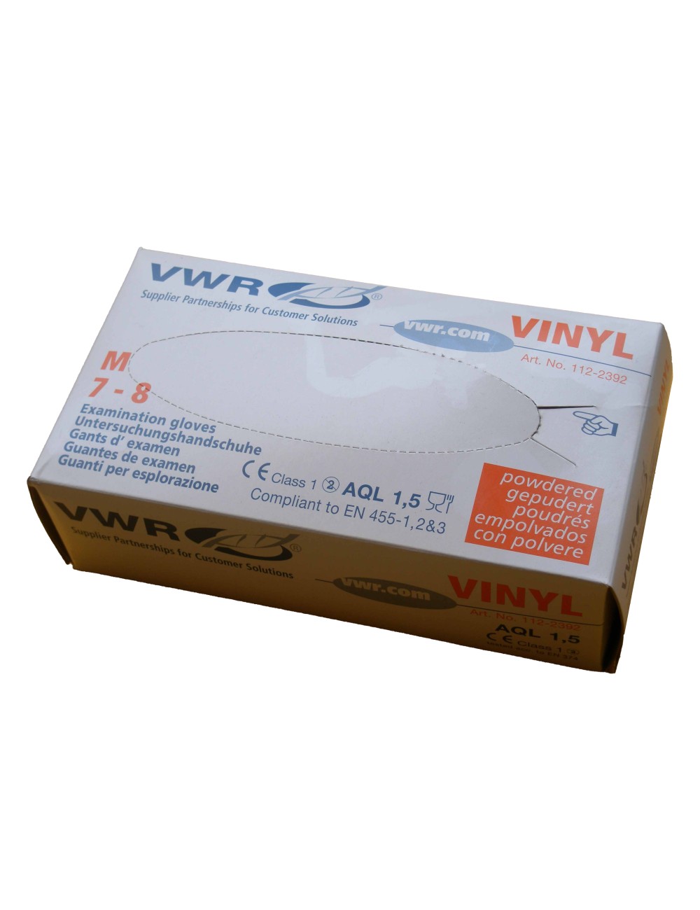 GANTS JETABLES VINYLE BTE DE 100 U