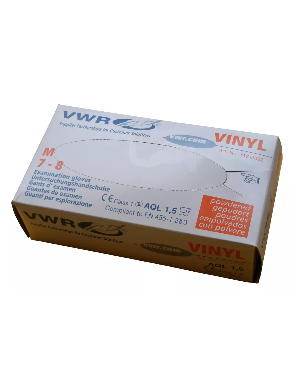 GANTS JETABLES VINYLE BTE DE 100 U