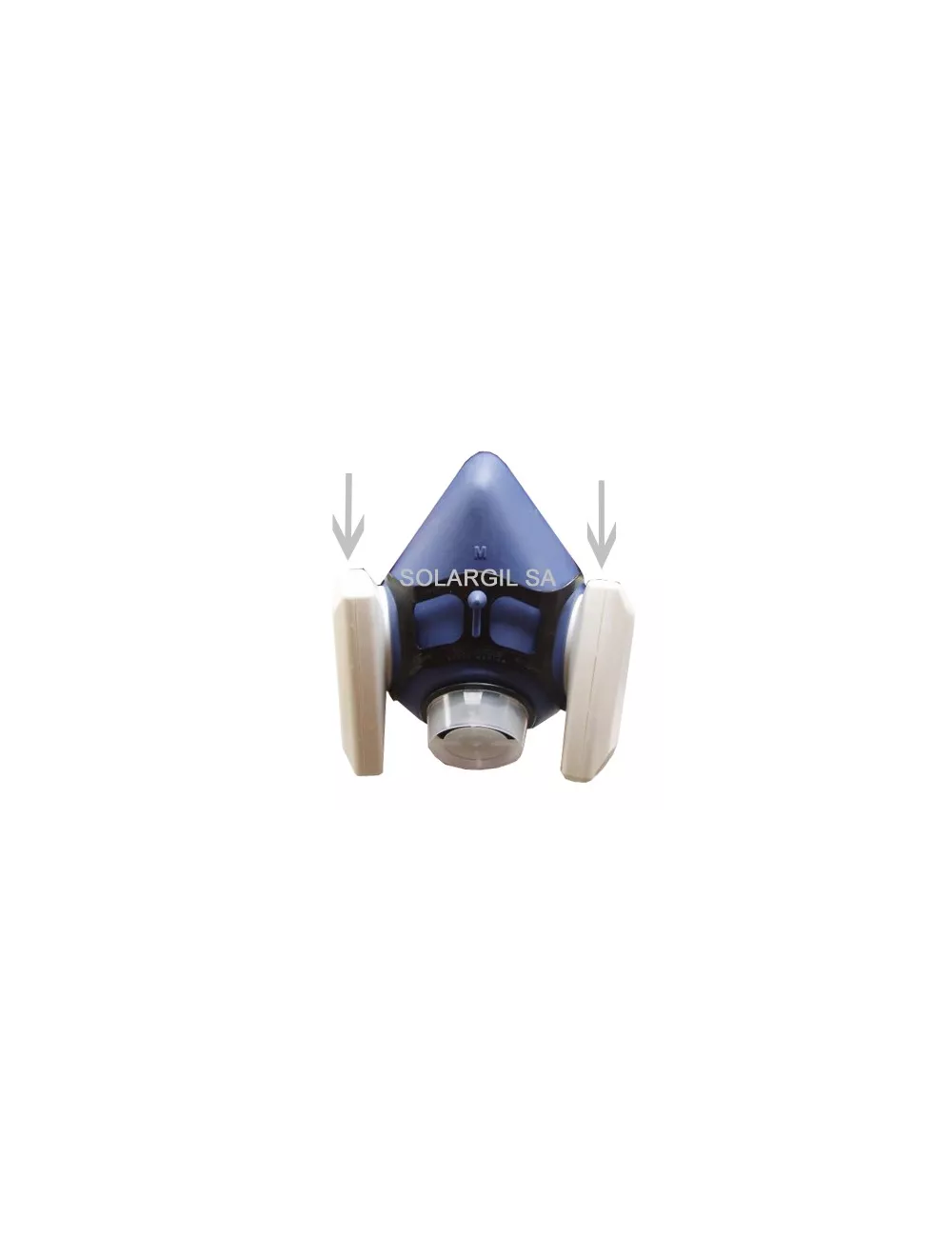 2 FILTRES P3 REMPLACEMENT POUR DEMI MASQUE