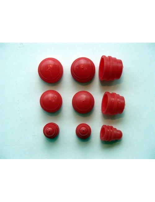 TENON DE MOULE ROUGE Ø EXT 25 mm