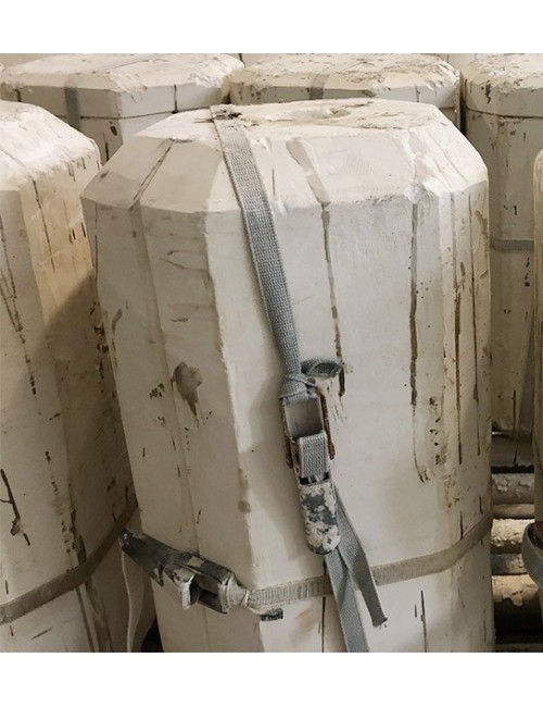 SANGLE AVEC SERRAGE INOX A CLIQUET L 25 * l 2500 MM 400 daN