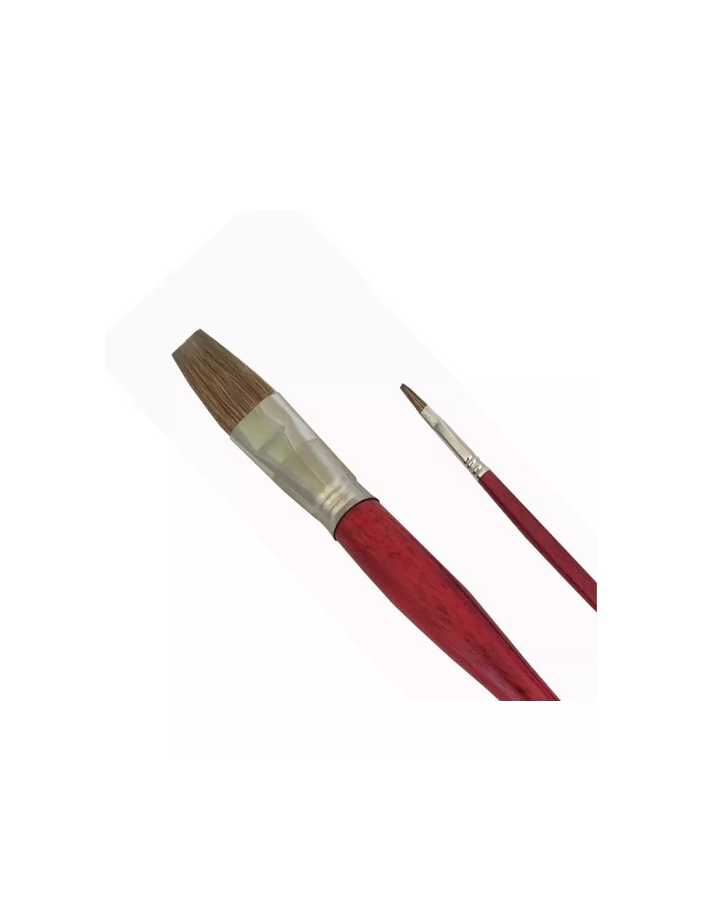 PINCEAU PLAT OREILLE BOEUF N°0