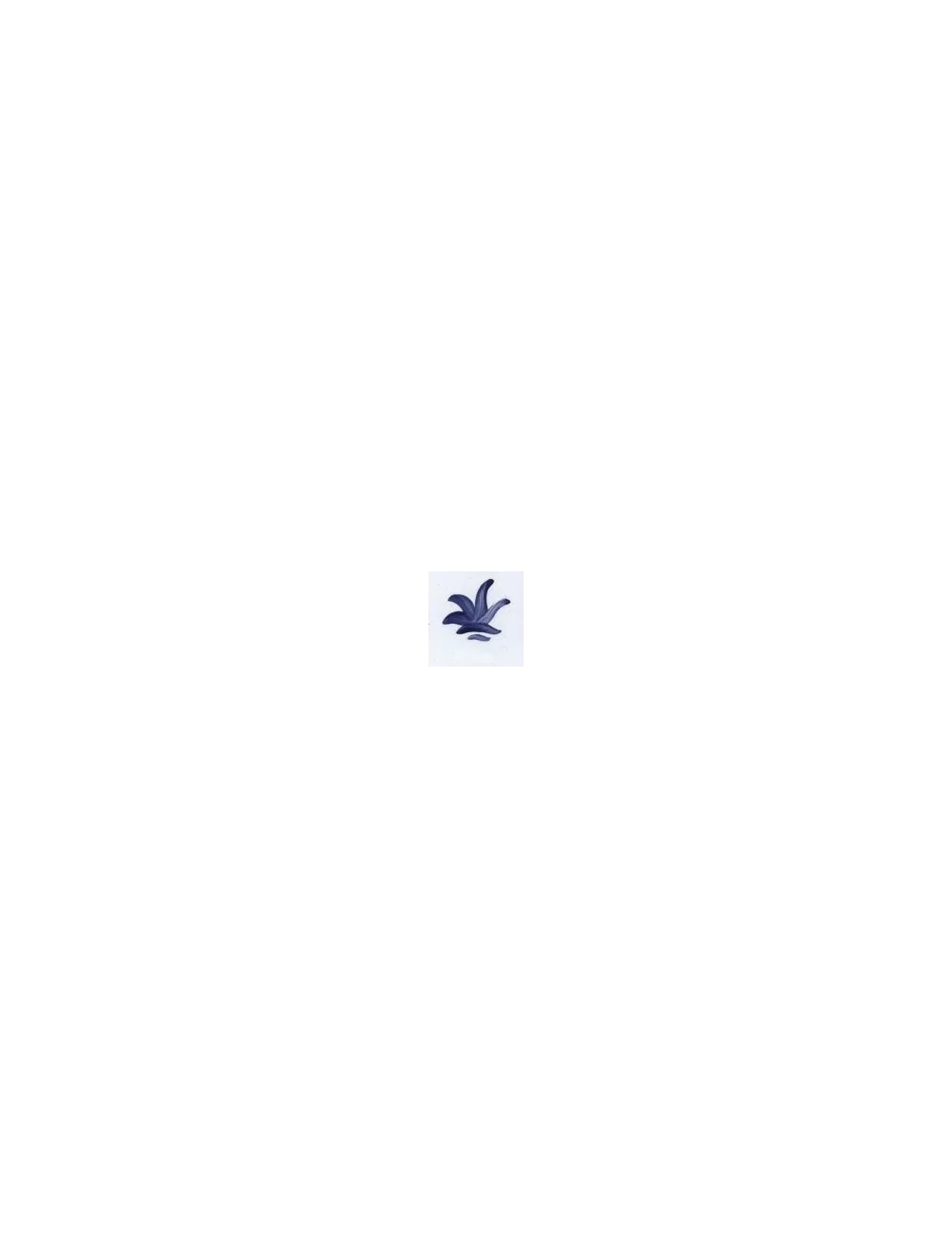 COULEUR VITTRIFIABLES DÉCOR BLEU COBALT VP3161