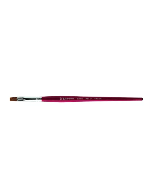 PINCEAU PLAT OREILLE BOEUF N°4